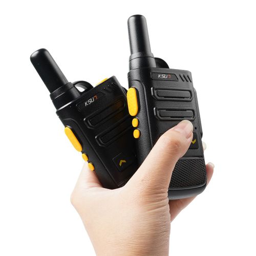 Radio talkie-walkie transmetteur Rechargeable mince Uhf sans fil 16 canaux enfants Mini talkie-walkie Radio bidirectionnelle KSUN 2022SL - Type Mini Radio 2022SL