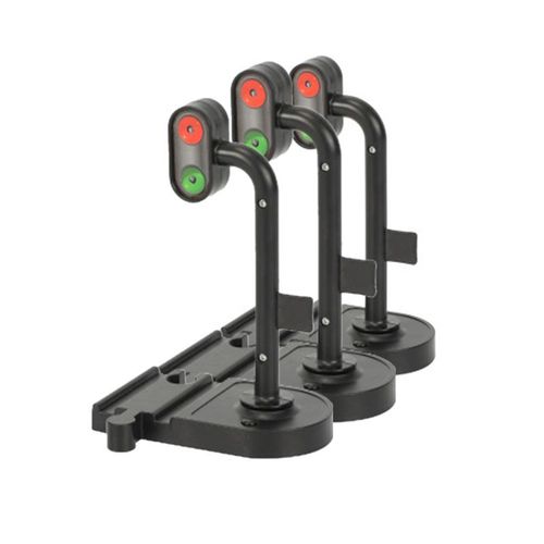 Rail De Scne Feux De Circulation De Transit, Accessoires De Feux De Signalisation, Rail En Bois, Accessoires De Train Magntique Compatibles Avec Les Trains D5qa