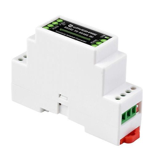 Rail industriel Type RS232 vers RS485 Convertisseur 300-115200Bps Isolation numrique active  large tension