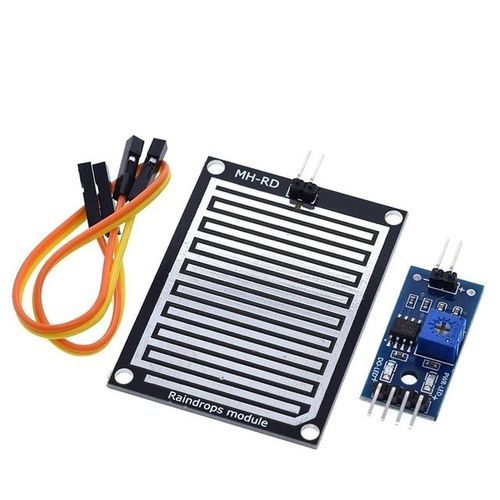 Rain Sensor Module de capteur de dtection de gouttes de pluie Module de pluie Module d'humidit pour Arduino module de contrle de relais Module de capteur d'eau de pluie