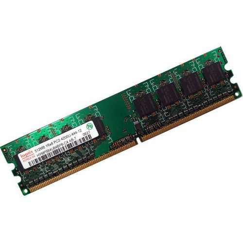 Ram Barrette Mmoire HYNIX 512Mo DDR2 PC2-4200U 533Mhz HYMP564U64BP8-C4 CL4 2Rx8