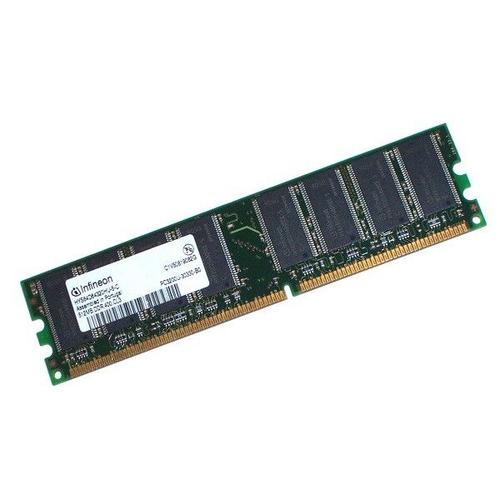 Ram Barrette Memoire Infineon HYS64D32300GU-5-B 256Mo DDR1 PC-3200U 400Mhz CL3