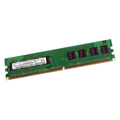 Ram Barrette Mmoire SAMSUNG 512Mo DDR2 PC2-6400U 800Mhz M378T6553EZS-CF7 CL6
