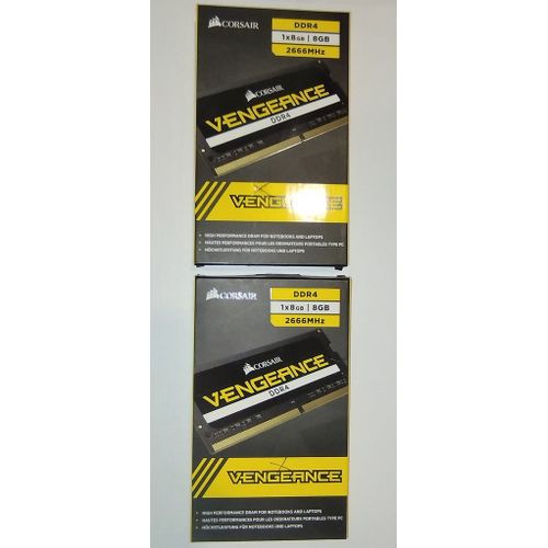 Ram corsair vengeance DDR4 2X8Gb