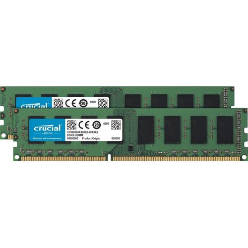 RAM CT2K102464BD160B 16Go Kit (2x8Go) DDR3 1600 MHz CL11 Mmoire de bureau