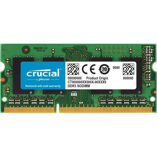 RAM CT51264BF160B 4GB DDR3 1600 MHz CL11 Laptop Memory , Green