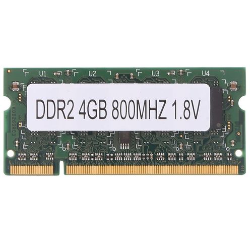 RAM DDR2 4 Go 800 Mhz pour Ordinateur Portable PC2 6400 2RX8 200 Broches SODIMM pour MMoire pour Ordinateur Portable AMD