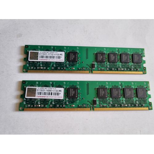 RAM DDR2 667 - 2 * 1G DIMM CL5