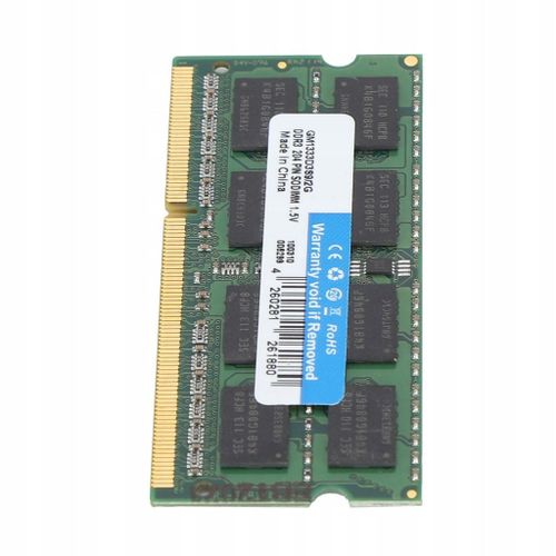 RAM DDR3 2/4 Go 1333 MHz 204 broches stable,