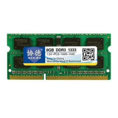RAM DDR3 pour ordinateur portable-1333MHz,compatibilit totale,XIEDE X044