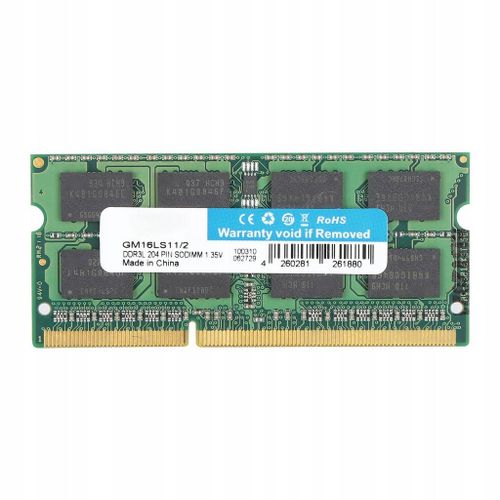 RAM DDR3L 2/4 Go 1600 MHz 204 broches stable,