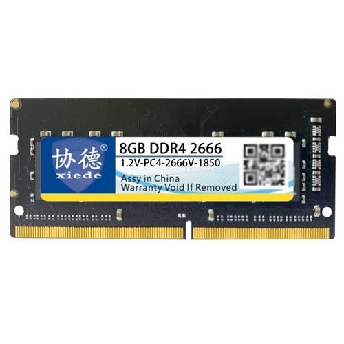 RAM DDR4 pour ordinateur portable-8 Go,2666 MHz,compatibilit totale-XIEDE X064