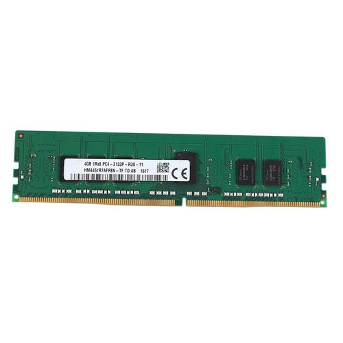 Ram DDR4 REG ECC DIMM pour serveur, 4 go, 1RX8 PC4-2133P PC4-17000 V, 1.2 MHz, 2133 broches