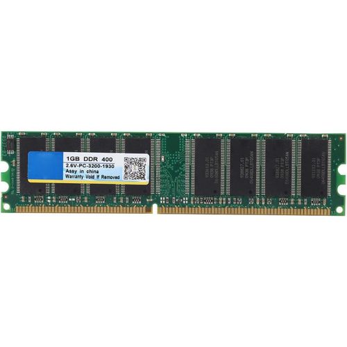 RAM de bureau, 1 G 400 MHz 2,6 V mmoire d'ordinateur de bureau adapt pour les ordinateurs de bureau DDR PC-3200