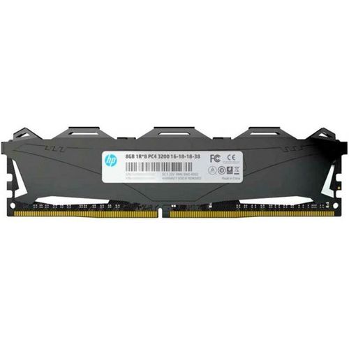ram dimm ddr4 8gb hp v6 3200mhz cl16 1.35v nero [7eh67aa#abb]