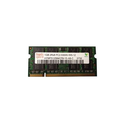 RAM PC Portable SODIMM Hynix HYMP512S64CP8-Y5 AB DDR2 667Mhz 1Go PC2-5300S CL5