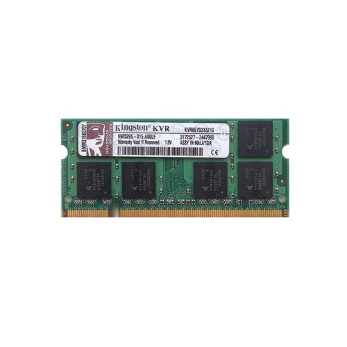 RAM PC Portable SODIMM Kingston KVR667D2S5/1G DDR2 667Mhz 1Go PC2-5300S CL5
