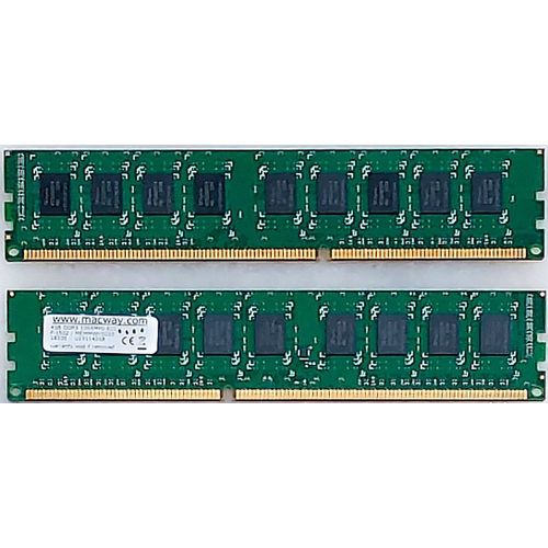 RAM Pour MAC, BARRETTE 4Go DIMM DDR3 1066 MHz ECC