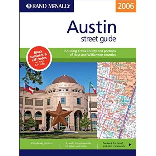 Rand Mcnally Street Guide Austin: Including Travis County And Portions Of Hays And Williamson Counties With Cdrom   de Rand McNally and Company  Format Broch 
