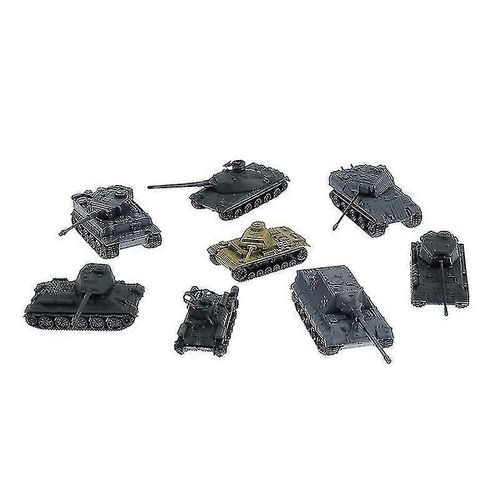 Random 1pc 1: 144 Modle Jouet 4d Table de sable Rservoir Tigre en plastique Seconde Guerre mondiale Allemagne Tank