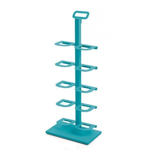 Don Hierro - tagre  Chaussures, Rangement Chaussures Portable En Mtal, Gain De Place, Trs Rsistant Et Durable-Turquoise