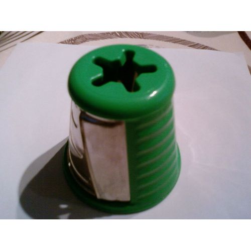 Rape A Emincer Fin  ( Couleur Vert  )  Pour Hachoir Moulinex   Fresh Express  Direct Serve