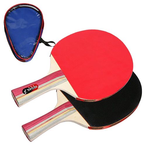 Raquettes De Tennis De Table  Longue Poigne, 2 Battes De Ping-Pong, Ensemble D'entranement