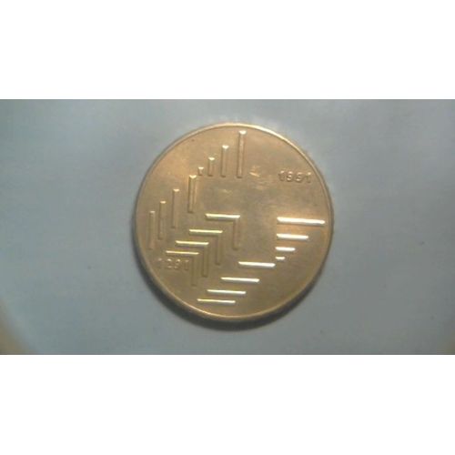 Rare Et Belle 20 Francs Suisses Argent 1991