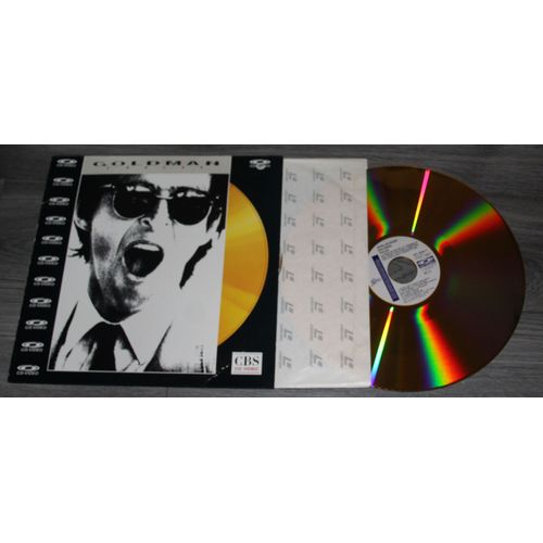 Rare Laser Disc Jean Jacques Goldman Traces / 60mm / Il Changeait La Vie , Amricain , Peur De Rien Blues, Doux, La Bas , Je Te Donne , Puisque Tu Pars , Elle A Fait Un Bebe Toute Seule Etc Etc