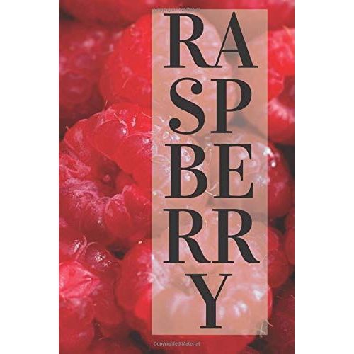 Raspberry Notebook: - Inspirational Journal - Positive Notebook - 110 Pages - (6 X 9) Medium Size - Lined Inside   de notebooks, World  Format Broch 