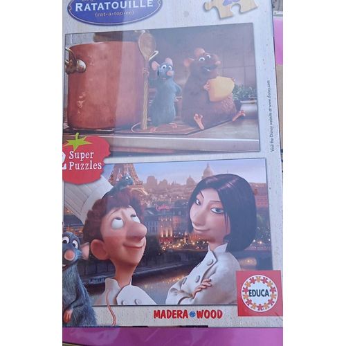 Ratatouille Puzzle En Bois 2x25 Pices