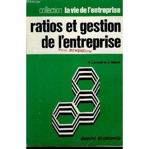 Ratios Et Gestion De L'entreprise   de LAVAUD R./ ALBAUT J.