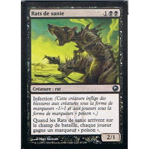 Rats de sanie ( Ichor Rats ) - Magic MTG - Cicatrices - U | Rakuten