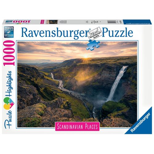 Puzzle Puzzle 1000 P - La Cascade Hifoss, Islande (Puzzle Highlights)