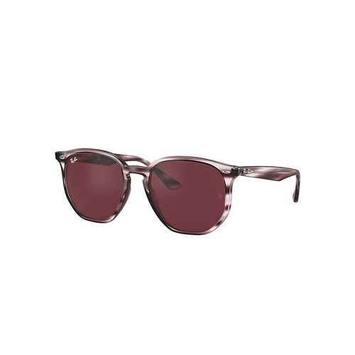 Ray-Ban Rb4306 Lunettes De Soleil Monture Havana Ray Bordeaux Verres Violet 54-19