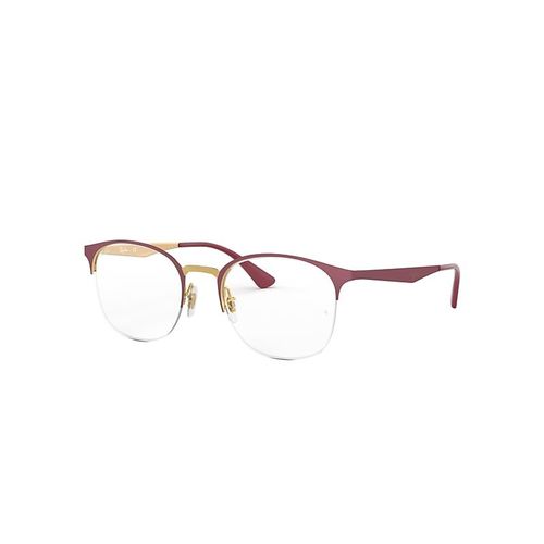 Ray-Ban Rb6422 Optics  Monture Bordeaux Verres Transparents Polaris 49-19