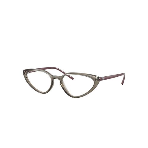 Ray-Ban Rb7188 Optics  Monture Bordeaux Verres Transparents 52-18