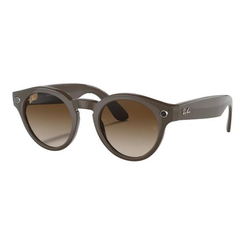 Ray-Ban Stories Round - Lunettes Intelligentes - Rond - Gradient - Wi-Fi 5, Bluetooth - 5 Mgapixels Appareil-Photo