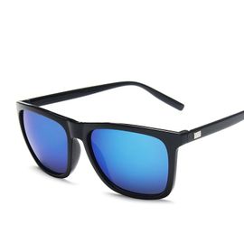RBROVO 2020 luxe retro lunettes de Soleil hommes Vintage lunettes de Soleil hommes miroir carre lunettes pour hommes marque concepteur Lunette Soleil Homme Type BlackBlue Rakuten