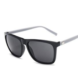 RBROVO 2020 luxe rétro lunettes de Soleil hommes Vintage lunettes de Soleil  hommes miroir carré lunettes pour hommes marque concepteur Lunette Soleil  Homme - Type BlackGrayGray