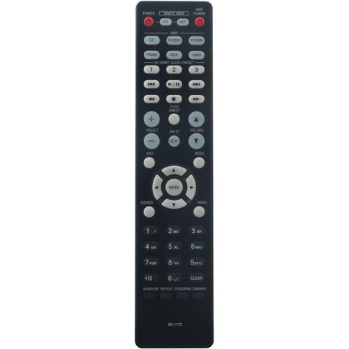 RC-1173 RC1173 Tlcommande adapte au Home Cinma DENON Amplificateur intgr Lecteur CD PMA-520AE PMA-720AE DCD-520AE