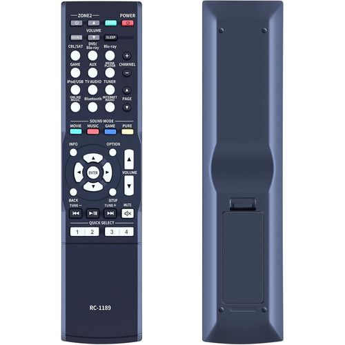 Rc-1189 Tlcommande De Rechange Pour Rcepteur Av Denon Compatible Avec Avr-X1100W Avr-X1200W Avr-X1300W