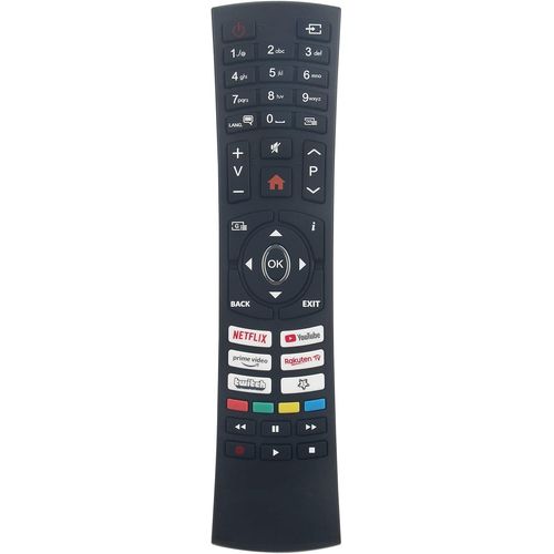 Rc4590P Replacement Remote Control Compatible With Digihome Electonia Tucson Techwood Gogen 4K Oled Smart Tv With Shortcut Keys