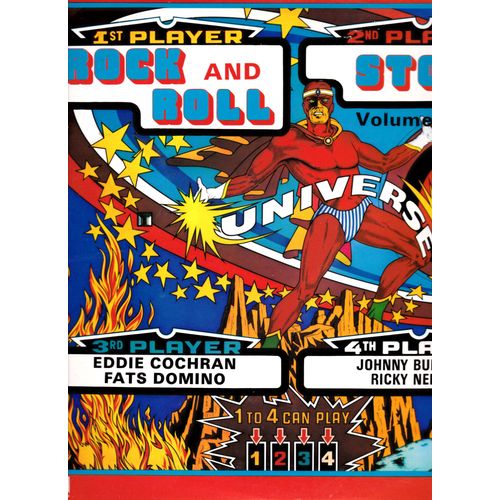Rock And Roll Story Volume 1 : Red River Rock - Summertime Blues - Memphis- Let There Be Drums - Let's Go - Jeannie - Hula Love- I'm Walking - Teresa - Drreamin' My Girl Josephine - - Johnny & The Hurricanes - Eddie Cochran -Fats Domino - Lonnie Mack - Sandy Nelson - Ventures - Buddy Knox - Bobby Vee -Del Shannon - Crickets - Proby - Rick Nelson - Johnny Burnette