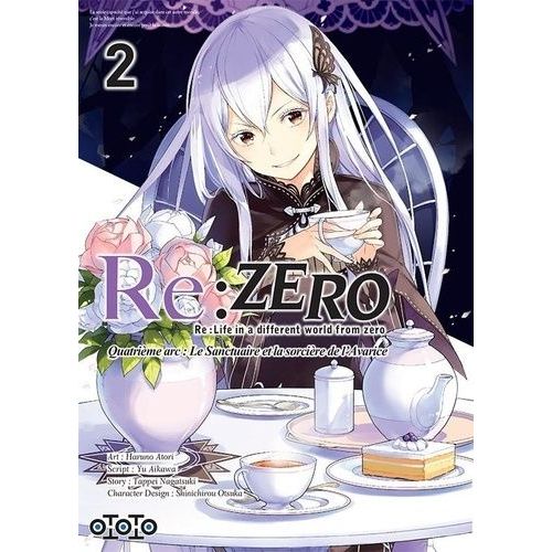 Re:Zero ? Quatrime Arc - Le Sanctuaire Et La Sorcire De L'avarice - Tome 2    Format Tankobon 