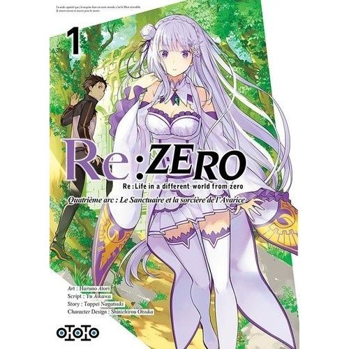 Re:Zero ? Quatrime Arc - Le Sanctuaire Et La Sorcire De L'avarice - Tome 1    Format Tankobon 