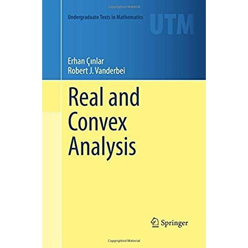 Real And Convex Analysis    Format Broch 