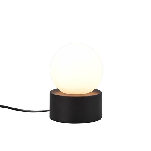 Reality Countess Lampe De Table Countess Modern Globe Noir Mat