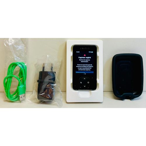 Rcepteur Dexcom One, Chargeur, Cble Micro Usb 90 Cm, Notices Et Guides D?Utilisation
