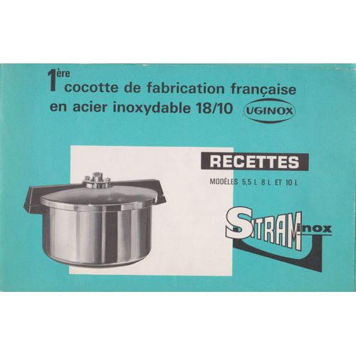 Recettes - Cocotte Sitraminox - Acier Inoxydable 18/10 Uginox